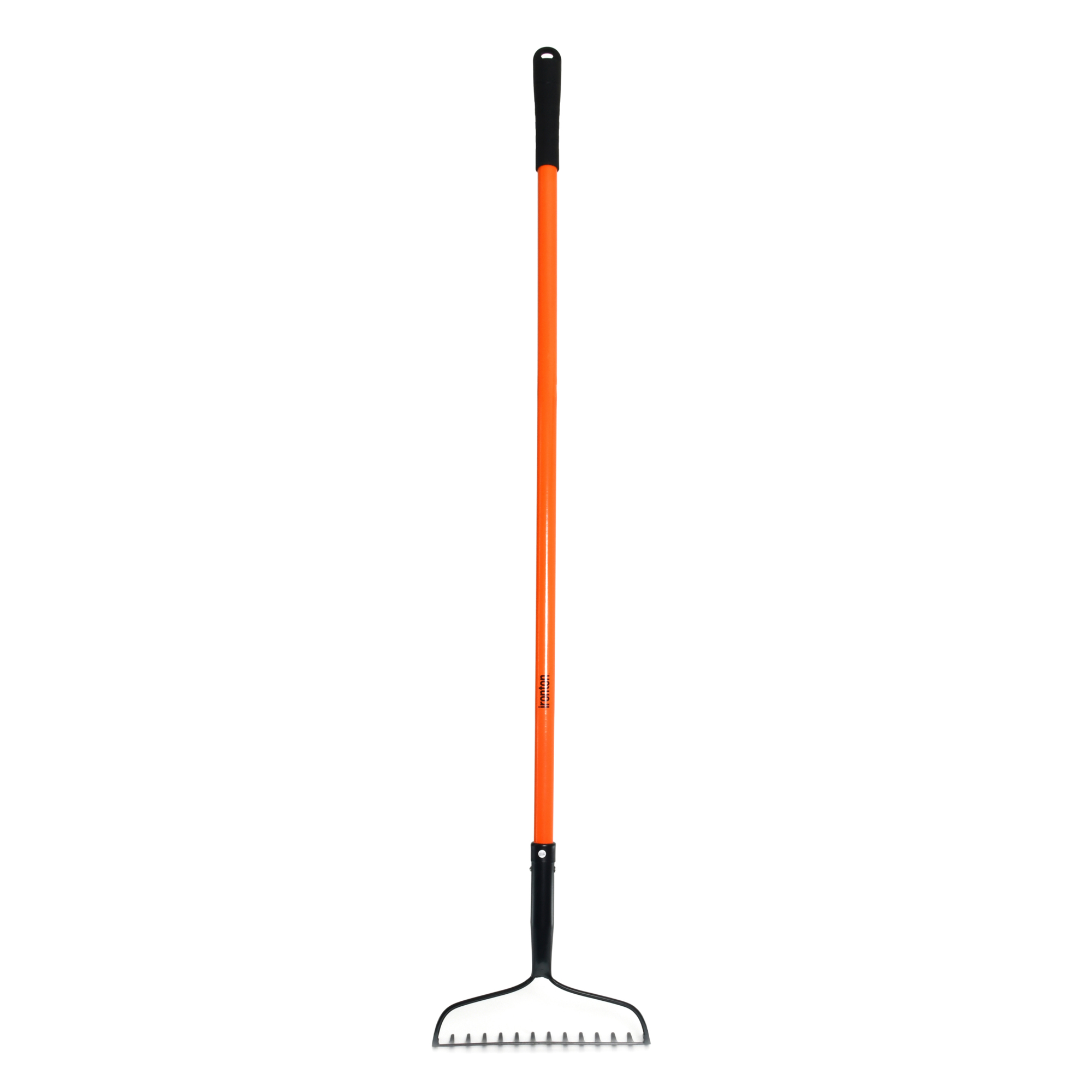 Ironton Bow Rake, 16-Tine, Fiberglass Handle, 60in. Length